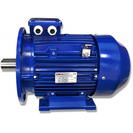 SILNIK ELEKTRYCZNY Z KOŁNIERZEM 7,5kW 400/690V 1450obr WAŁEK 38mm 3-FAZOWY